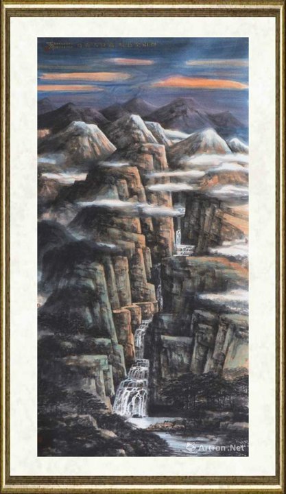 王犇_终南黛色境 万峰云雪图